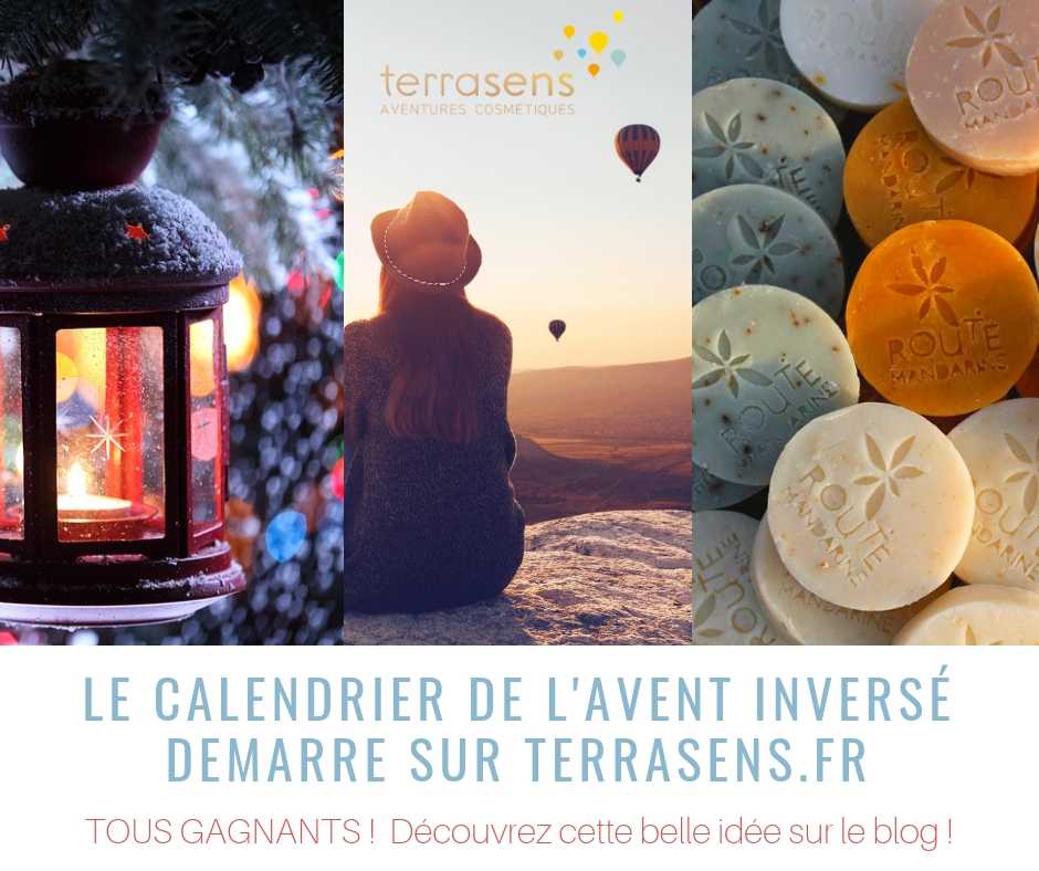 Calendrier de l'Avent inversé façon Terrasens