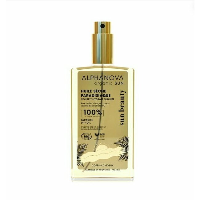 Huile sèche paradisiaque BIO