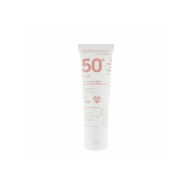 Lait solaire invisible SFP 50+ sans parfum
