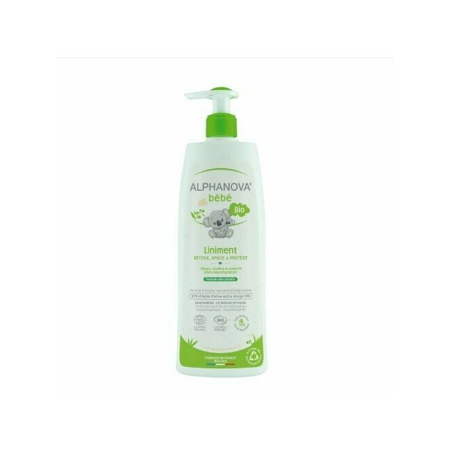 Liniment bébé Oléocalcaire BIO 500 ml
