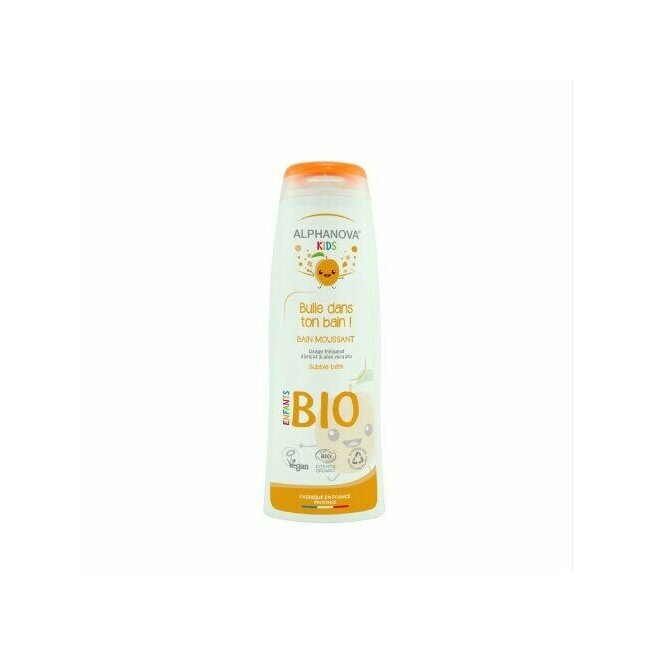 Bain moussant bio Enfants "Abricot" 