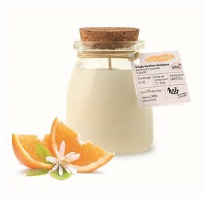 Bougie végétale bio fleur d'oranger
