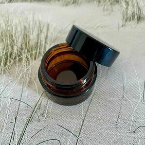 Pot en verre ambré 20 ml VIDE